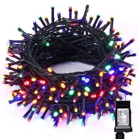 Christmas Lights Multicolor, Toodour 82ft 200 LED Christmas String Lights with 8 Modes, Timer, Connectable Plug in Christmas Outdoor Indoor Lights for Home, Garden, Party, Christmas Tree Decor price history and forecast - Toodour JT-EL/FC300V0200-C