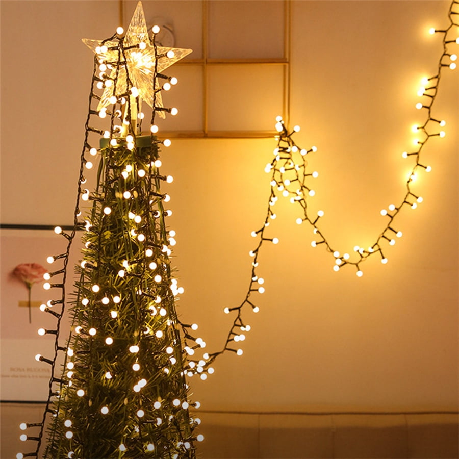 Christmas Lights Outdoor Garland Waterproof Firecrackers String Lights