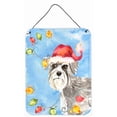 thumbnail image 1 of Christmas Lights Schnauzer 2 Wall or Door Hanging Prints, 1 of 1