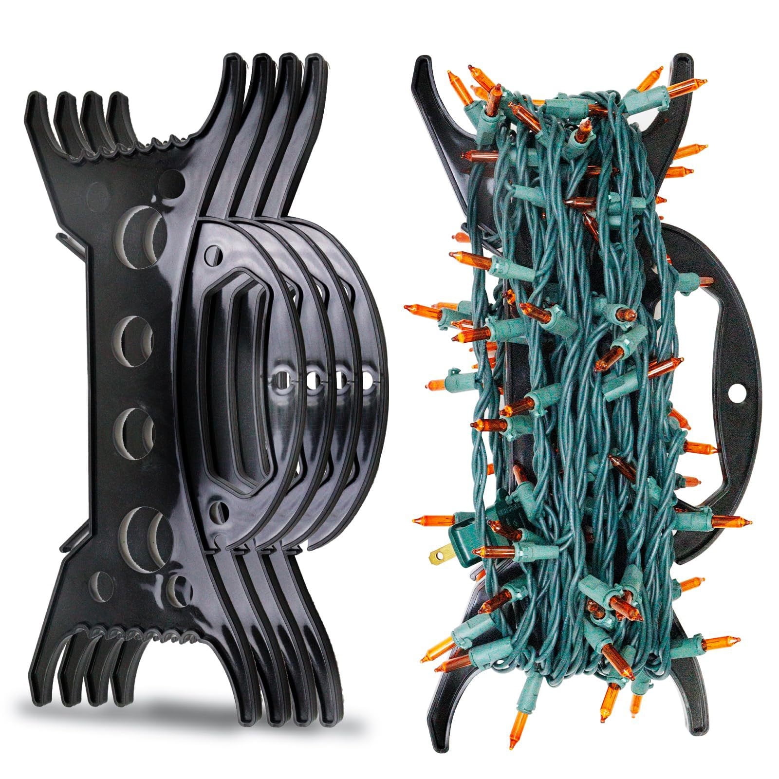 Christmas Lights Storage Holder Green Christmas Lights Organizer All