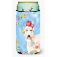 thumbnail image 1 of Christmas Lights Wheaten Terrier Tall Boy Beverage Insulator Hugger, 1 of 1