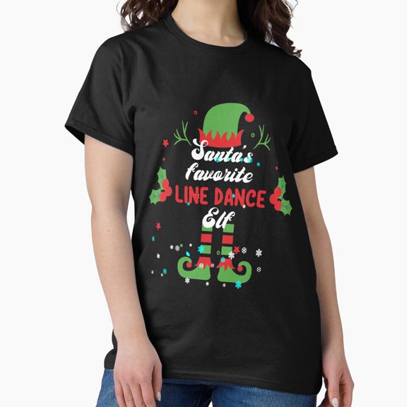 Christmas Line dance - Line Dancing H4907, for Unisex – Extended Sizes Up to 5XL