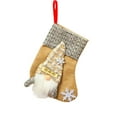 thumbnail image 1 of Christmas Linen Stocking Bulk 5.9"x7.87" Xmas Stockings 3D Gift Card Bag Holder Santa Claus Candy Xmas Hanging Stockings for Christmas Tree Ornament Decorations Gift Holder(Yellow), 1 of 6