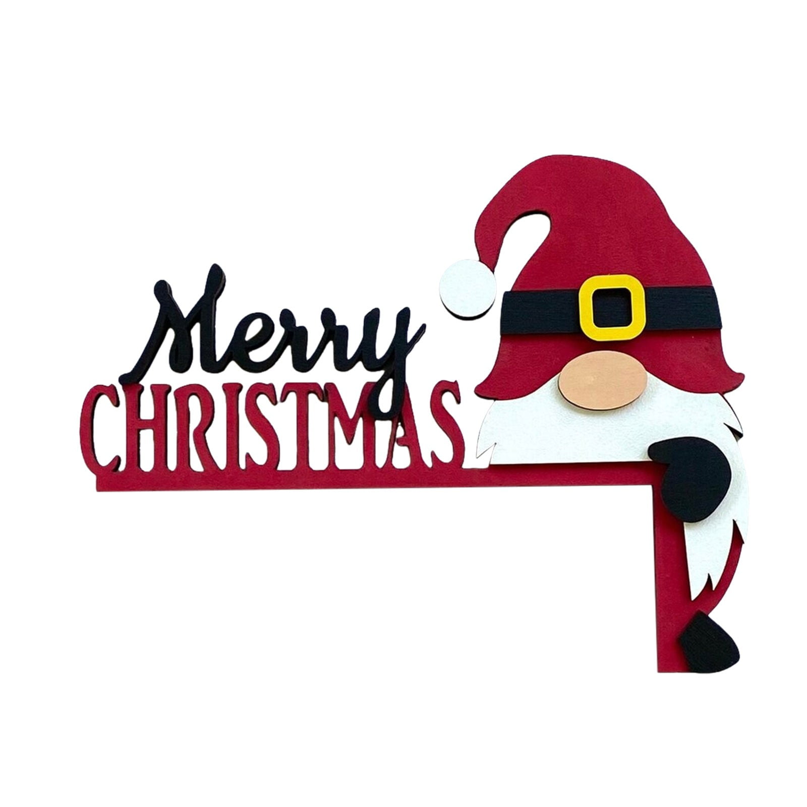 Christmas lintel top door frame decoration fun front corner sign for