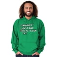 thumbnail image 1 of Christmas List Naughty Bad Didn't Try Hoodie Sweatshirt Women Men Brisco Brands L, 1 of 6