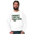 thumbnail image 1 of Christmas List Naughty Bad Didn't Try Unisex Plus Fleece Graphic Sweatshirt Brisco Brands 4X, 1 of 5