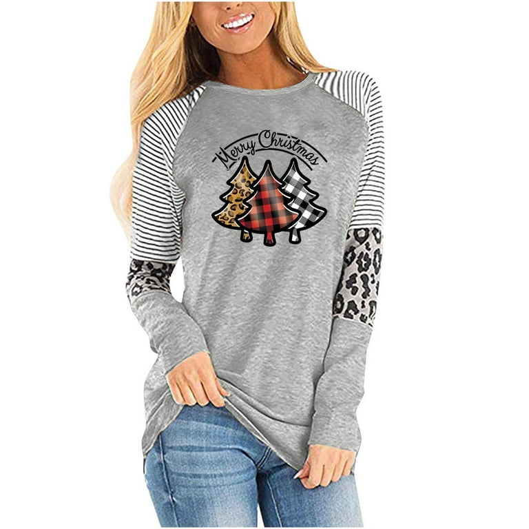 Holiday long shop sleeve shirts