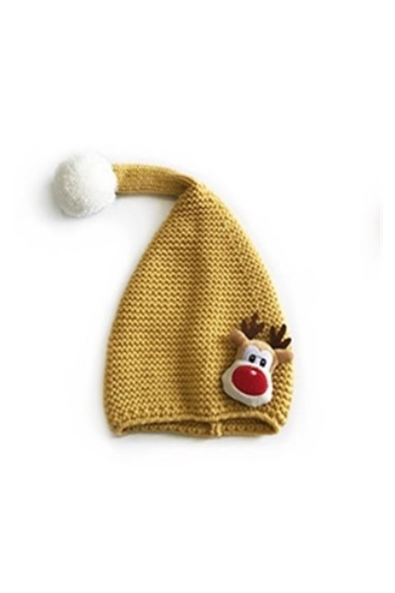 Christmas Long Tail Crochet Beanie Santa Photo Props Boy Girl Photo Shoot Outfits Crochet Knit Hat