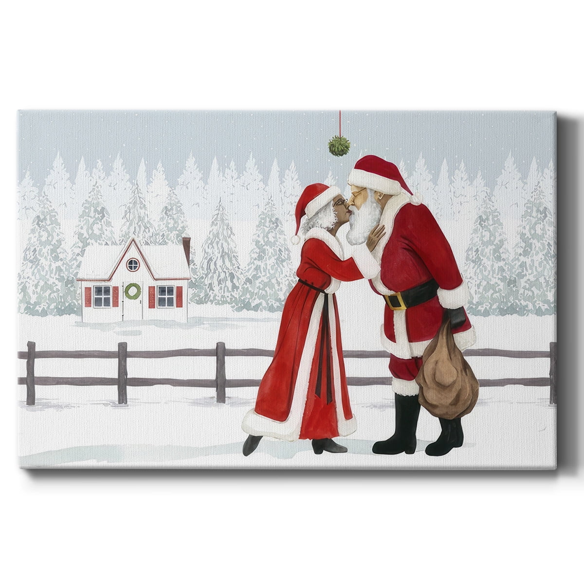Christmas Love Collection A- Gallery Wrapped Canvas