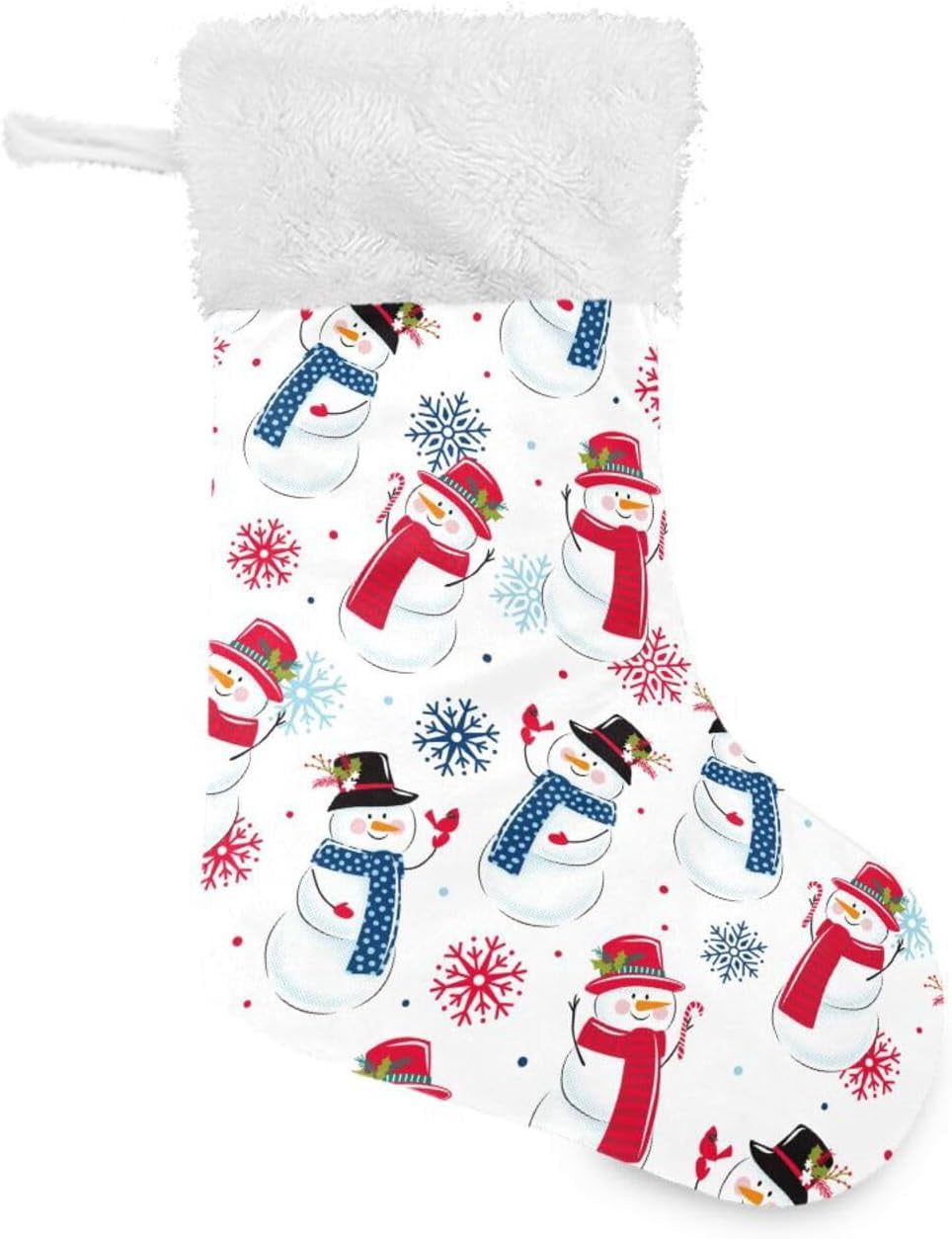 Christmas Lovely Snowman Christmas Stockings, Hanging Stockings for