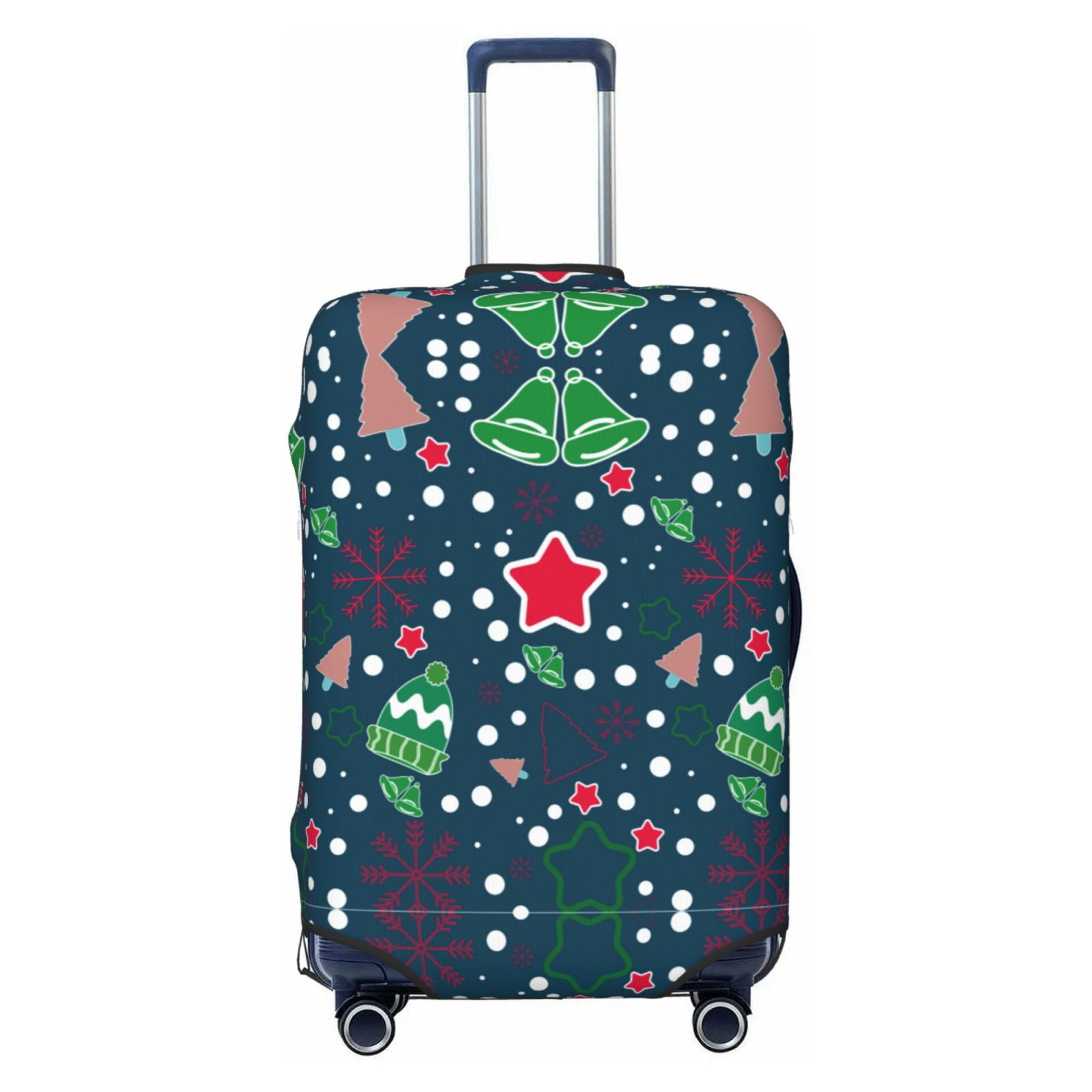 Christmas Luggage Cover Anti Scratch, Elastic Suitcase Protector