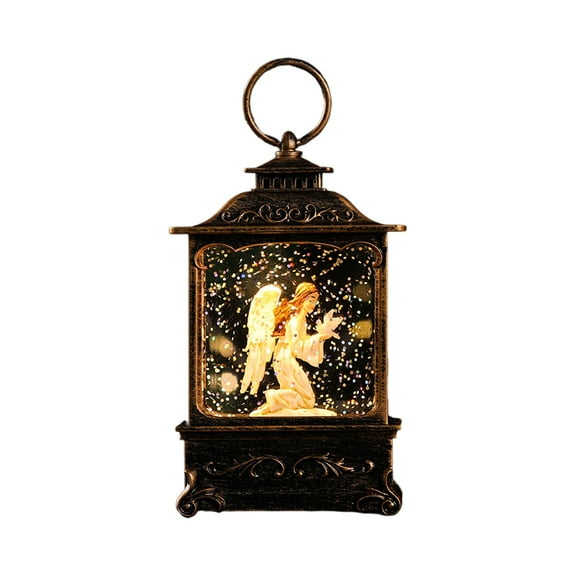 Christmas Luminous Candle Light – Creative LED Water-Filled Wind Lamp Night Light – Festive Desktop Ornament & Children’s Gift for Holiday Home Décor