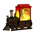 thumbnail image 1 of Christmas Luminous Train Ornament Night Light Window Decoration Ornament Supplies Christmas Party Favors, 1 of 5