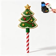 Christmas Magic Credit Card Payment Wand, Contactless Tap to Pay Wand, Novelty Holiday Gift Accessory