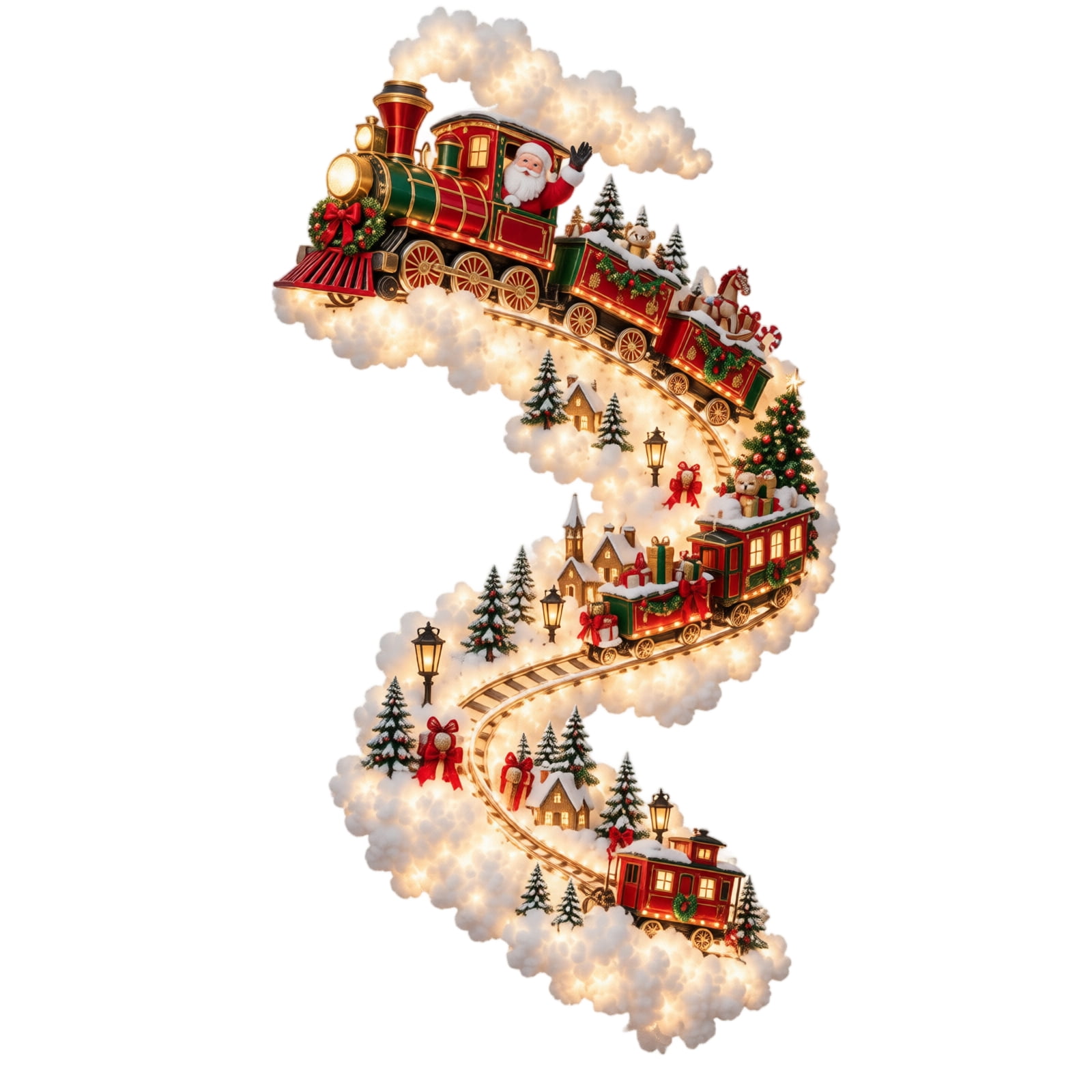 Christmas Magic Pathway Wall Decor Light LED Ambient Lamp Indoor Wall ...