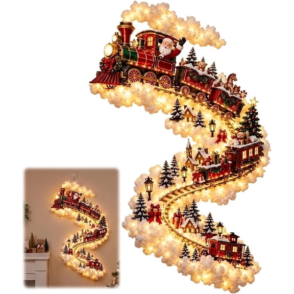 Christmas Magic Trail Wall Light,3D LED Christmas Magic Trail Wall Light
