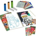 thumbnail image 1 of ​Christmas Magic Transfer Art Kit - 80 Foil Sticker Scenes with Stylus, Creative Holiday Activity Book for Kids (Portable, No Batteries Needed)​​ Multicolor, 1 of 8