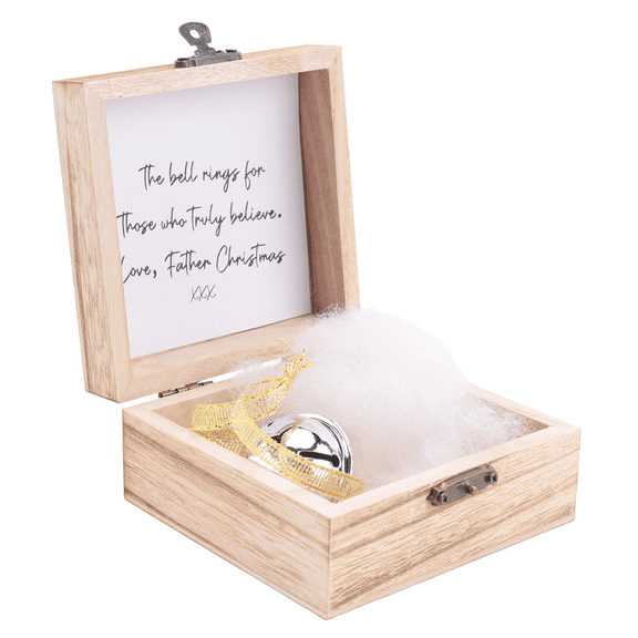 Christmas Magical Faith Bell, Souvenir Tree Home Decor Silver