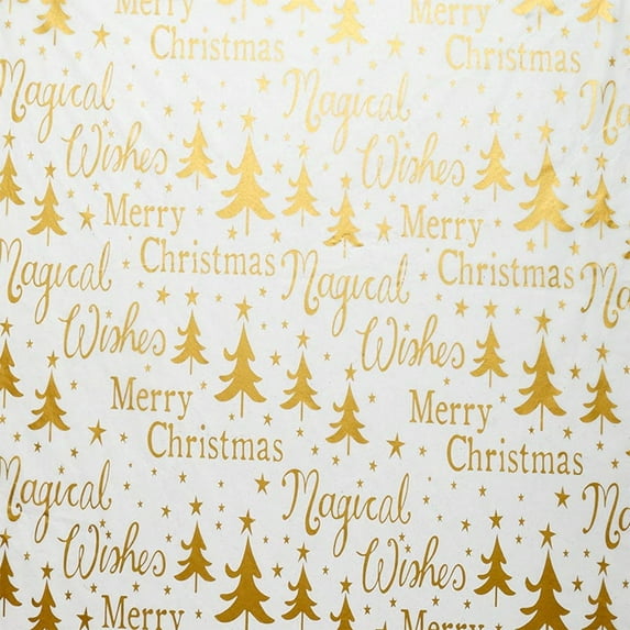 Christmas Magical Wishes Tissue Paper - 20"x30" - 12 Sheets