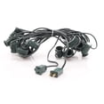 thumbnail image 1 of Christmas Magnetic Light Strand - 25 ft length, 12in spacing, C9 socket, Green SPT1 Wire, (Bulbs NOT included), 1 of 7