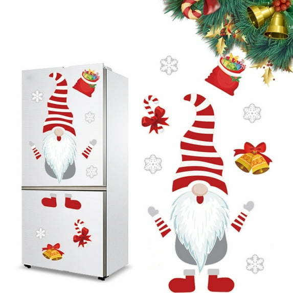 Christmas Magnets for Fridge Cute Christmas Fridge Magnets Santa Reindeer Tree Snowman Magnet Accessories Sticker Metal Door Decor for Christmas Decorations