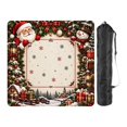 thumbnail image 1 of Christmas Mahjong Gifts, Mahjong Mat with Carrying Bag, 31.5" X 31.5" Noise Reduction Mahjong Mat for Table, Mahjong Accessories Non Slip Gaming Mat for Board Tile Games Poker Card Dominoes, 1 of 5