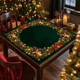 thumbnail image 1 of Christmas Mahjong Mat, 23.62 Inch Christmas Theme Square Table Cover, Non-slip Noise Reduction Base, for Poker Domino Board Game Mahjong Party Night Use(A), 1 of 5