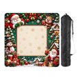 thumbnail image 1 of Christmas Mahjong Mat With Bag, 31.5"X31.5", Anti Slip Noise Reducing Mahjong Mat With Bag For Mahjong, Poker, Board Games; Mahjong Accessories For Christmas Nights, Parties, And Family Gatherings, 1 of 5