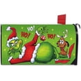 thumbnail image 1 of Christmas Mailbox Cover Magnetic Standard Size 21"x19", Green Xmas Max Dog Hohoho Decorative Post Letter Box Decor, Funny Holiday Garden Outdoor Decoration, 1 of 6