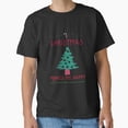 thumbnail image 1 of Christmas Makes Me Happy 2024 Funny Holiday Festive Season Quote Unisex T-shirt, for men & women, up to size 5XL, 1 of 2