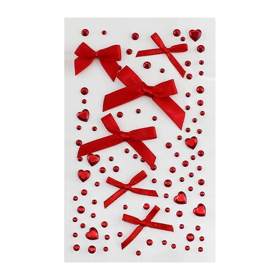 Christmas Makeup Face Stickers - Festive Beauty Decoration for Holiday Parties