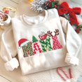 thumbnail image 1 of Christmas Mama Embroidered SweatShirt,Mama Claus Sweatshirt,Merry ChristmasSweatshirt, Christmas Shirt,Xmas Gift For Mama,Mama Sweatshirt, 1 of 5