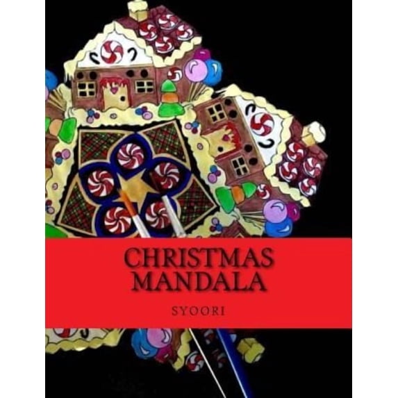 Christmas Mandala: adult coloring book (Paperback)