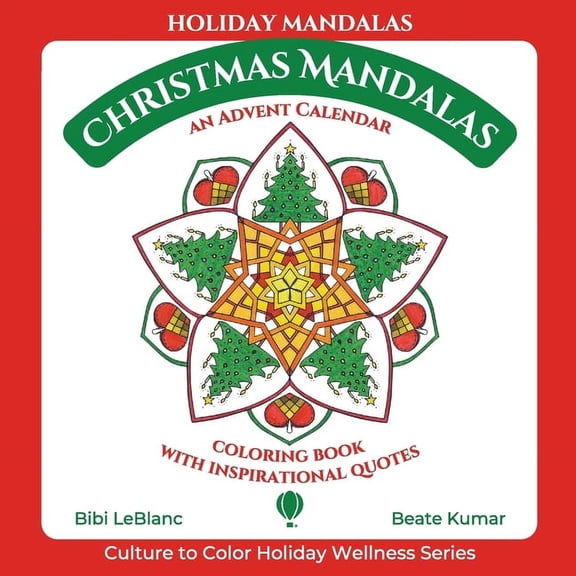 Christmas Mandalas - Advent Calendar, (Paperback)