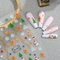thumbnail image 1 of Christmas Manicure Snowman Christmas Tree Nail Sticker, 1 of 5