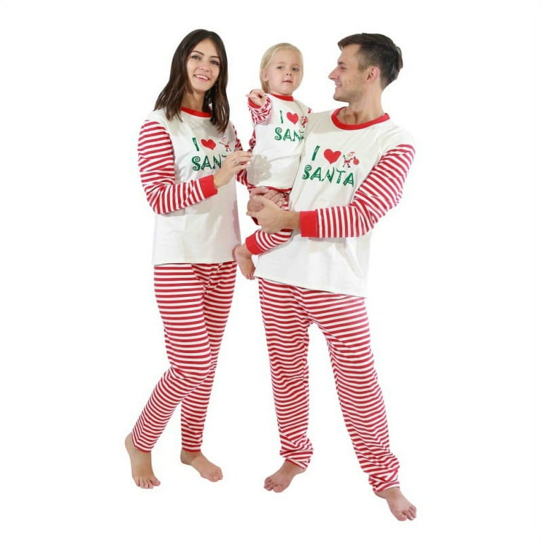 Christmas Matching Pajamas Set for family Santa Long Sleeve Baby Kid Dad Mom Pajamagram Walmart
