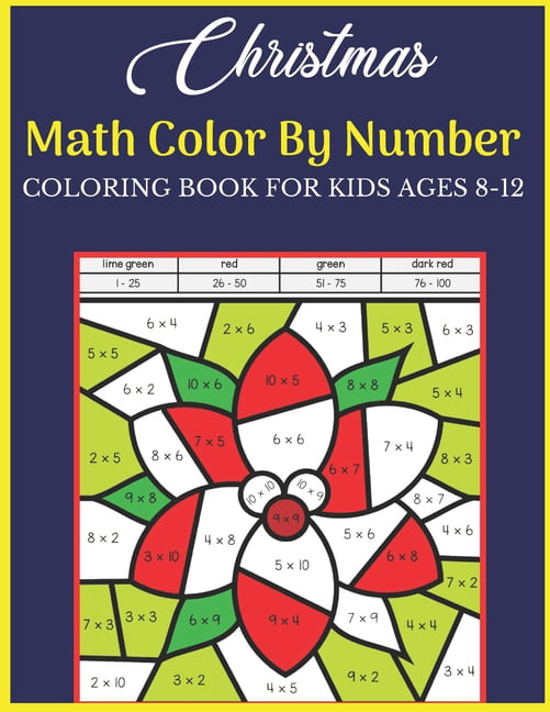 Color By Numbers For Kids Ages 8-12: Children's Activity Book, Large Print  Coloring Pages, Suitable For Boys and Girls, Multiple Themes Including  , Helps Improves Child's Creativity Skills by RR Publishing