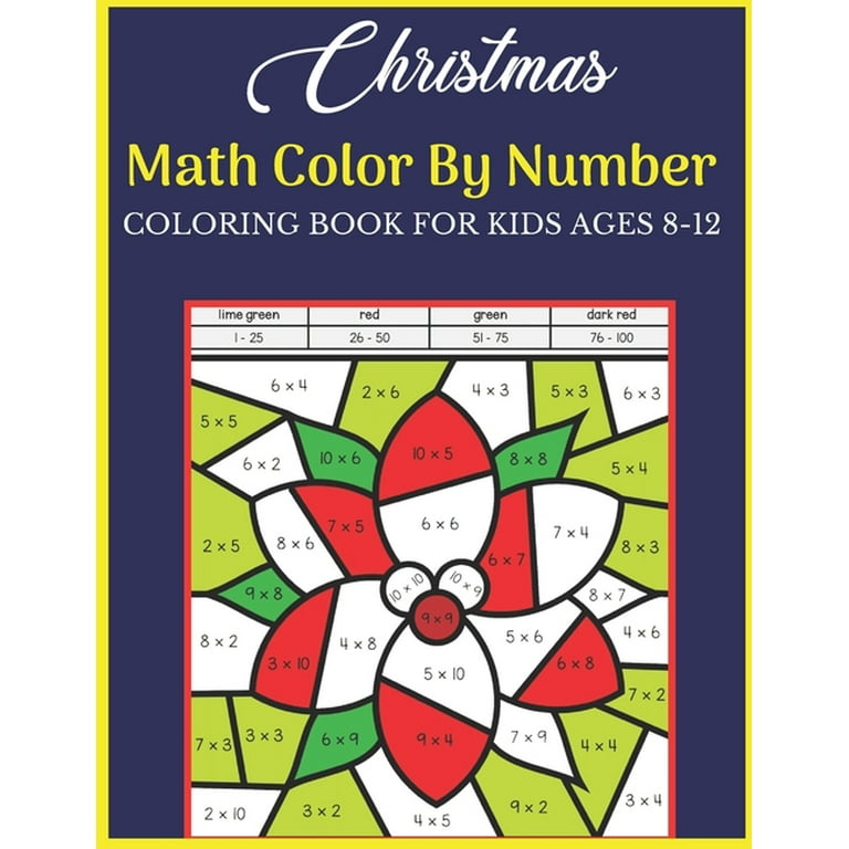 Printable Adult Color by Numbers Coloring Pages 8.5x11 Sheets