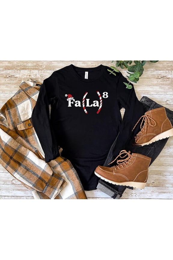 Christmas Math Teacher Shirt, Math Fa La La Shirt, Funny Math Teacher Shirts Math Xmas Gif