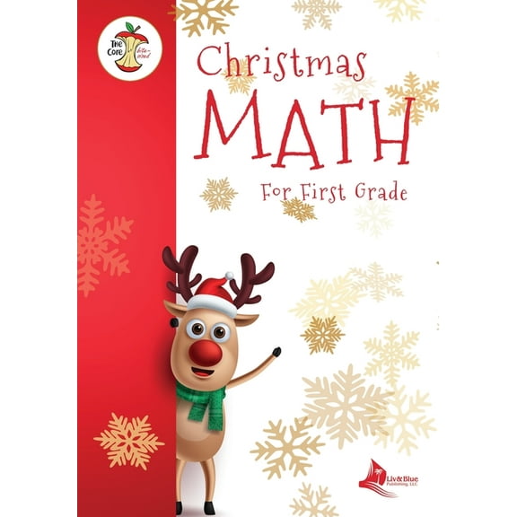 Christmas Math for First Grade Aligned to the Common Core State Standards Initiative, (Paperback)