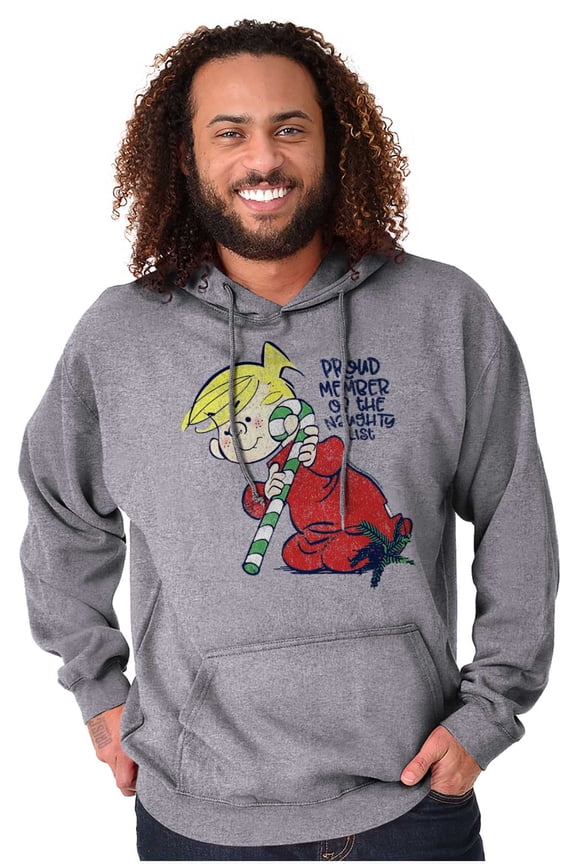 Christmas Member of Naughty List Hoodie Sweatshirt Women Men Brisco Brands S