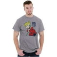 thumbnail image 1 of Christmas Member of Naughty List Men's Graphic T Shirt Tees Brisco Brands L, 1 of 5