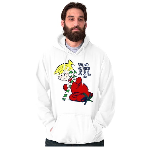 Christmas Member of Naughty List Unisex Plus Size Hoodie Brisco Brands 4X