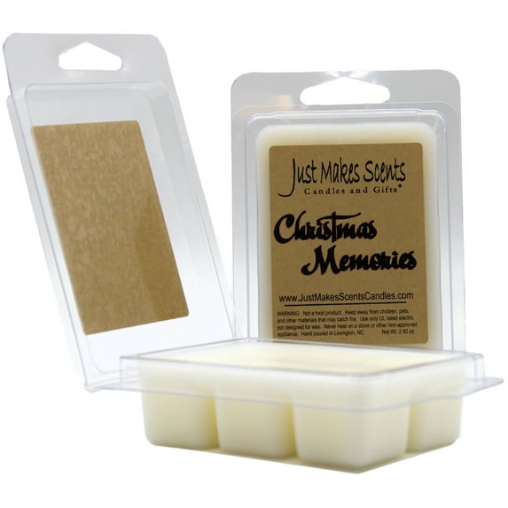 Christmas Memories 2 Pack Wax Melts -Just Makes Scents Candles & Gifts