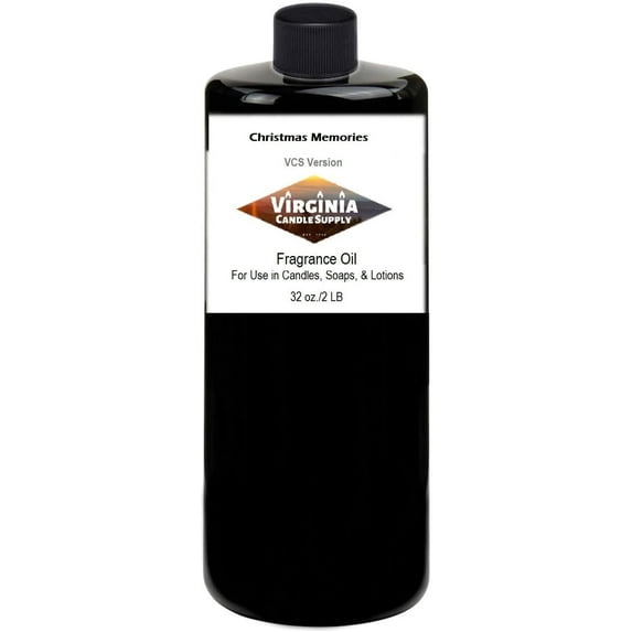 Christmas Memories 32 oz Bottle for Candle Making, Soap Making, Tart Making, Room Sprays, Lotions, Car Fresheners, Slime, Bath Bombs, Warmers