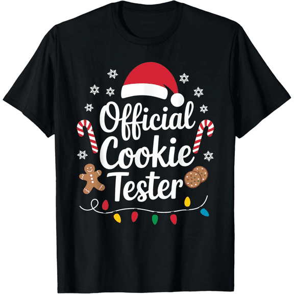 Christmas Men Adult Shirt – Cool Santa Hat Xmas Graphic Tee, Modern Holiday Look
