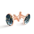 thumbnail image 1 of Christmas Men's Stainless Steel Cufflinks Set for Formal Attire, Weddings, and Business Events, 1 of 6