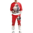 thumbnail image 1 of Christmas Men's Sweatsuit 2 Piece Sets Casual Men's Jogging Tracksuit Set Xmas Graphic Print Pullover Hoodie Pants Sweat Suit for Men Cozy Fall Winter Athletic Track Suit Outfits, 1 of 5