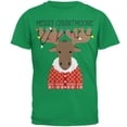 thumbnail image 1 of Christmas Merry ChristMoose Moose Mens T Shirt, 1 of 1