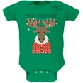 thumbnail image 1 of Christmas Merry ChristMoose Moose Soft Baby One Piece, 1 of 1